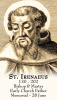 St. Irenaeus Prayer Card